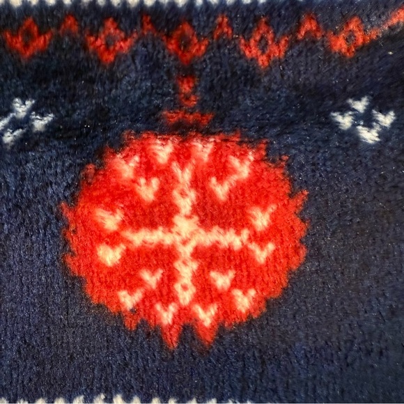 One Paw Holiday Pets' Christmas Fair Isle Pajama / Sweater 1-Piece, Small - Picture 10 of 10